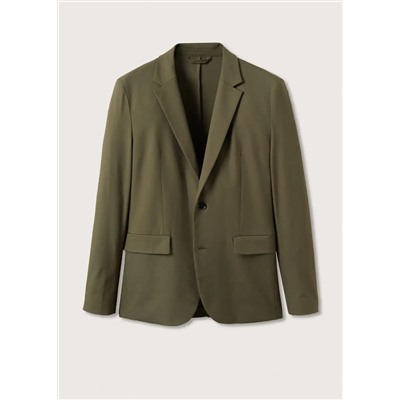 Americana traje slim fit stretch -  Hombre | MANGO OUTLET España