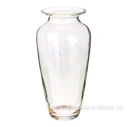 Ваза "Мальвина Люстр" (стекло), D14,8xH28,5 см