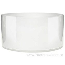 Ваза "White" (стекло), D17xH20 см