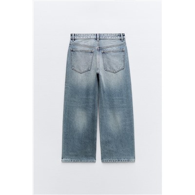 JEANS TRF RELAXED TIRO MEDIO