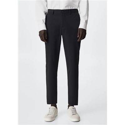 Pantalón traje slim fit stretch -  Hombre | MANGO OUTLET España
