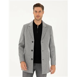 Anthracite Extra Slim Fit Wool Смешанная шерсть