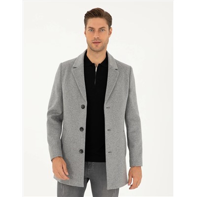 Anthracite Extra Slim Fit Wool Смешанная шерсть