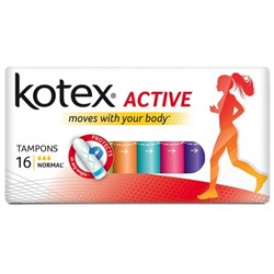 Тампоны Kotex (Котекс) Active Normal, 16 шт