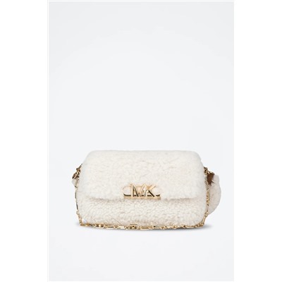 Bolso de piel de cordero - Blanco