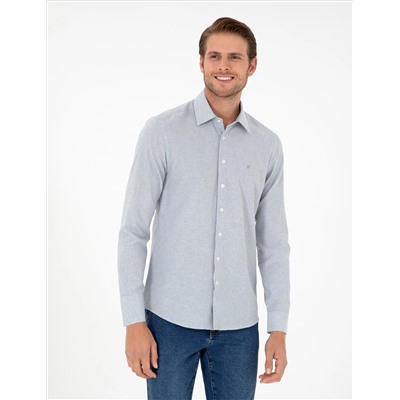 Slim Slim Slim Fit рубашка с длинным рукавом