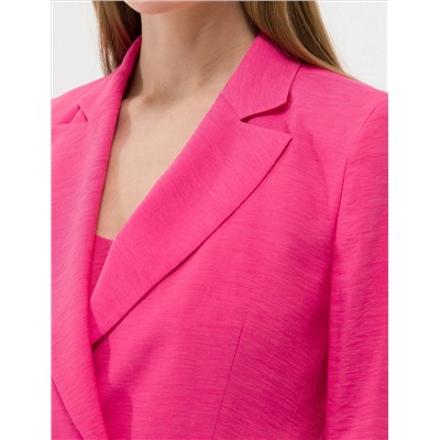 Pink Cruve Slim Fit Jacket