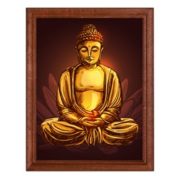 POSV-0054 Постер в рамке 17x23см Будда