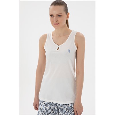 Женщина Ecru Pajama Set Set Surpring Discount в корзине