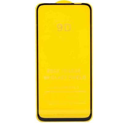 Защитное стекло Huawei P40 Lite (черный) 9D тех.упаковка