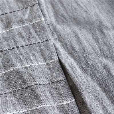 Постельное бельё SL Home Cotton line евро 200*220см, 240*225 см, 50*70-2шт, цв.серый, 100% хлопок