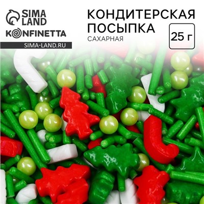 Кондитерская посыпка «Сказочный Новый год №8», 25 гр