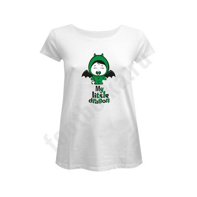 Футболка для беременных "My little Dragon"