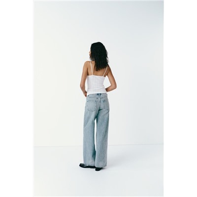 JEANS TRF ANCHO TIRO MEDIO