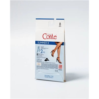 CONTE SUMMER 8 (2 пары) Гольфы женские