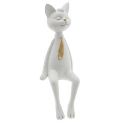 Фигурка декоративная "Кот", L12,5 W7 H33 см
