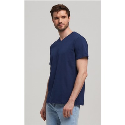 Футболка F111-6000b-V d.blue