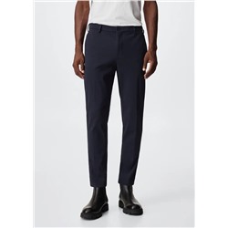 Pantalón traje slim fit algodón -  Hombre | MANGO OUTLET España