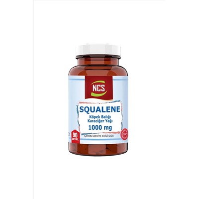 Масло печени акулы Ncs Squalene 1000 мг 2 коробки 90 мягких капсул