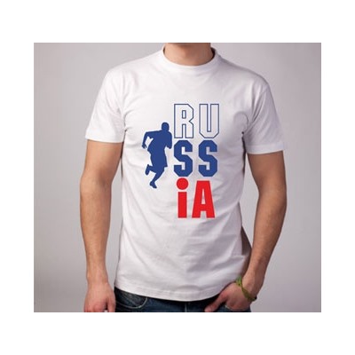 Футболка "Russia" футболист