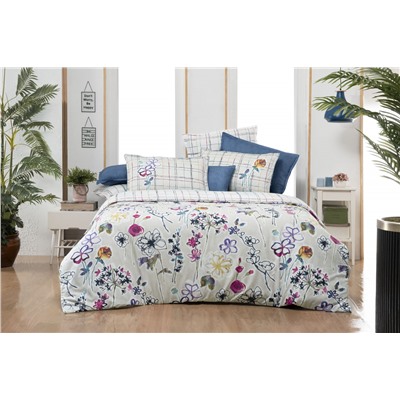 Постельное белье Sarevfancy poplin 1.5 сп. N193 JANIN v1/Fusya
