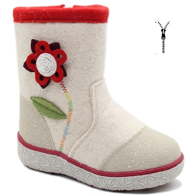 Валенки  М.Мичи мл9429с-2 бел ( 4,0)