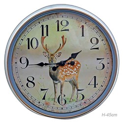 Часы настенные 45 см / 18045-5/4 /уп 12/ДЕФЕКТ КОРПУСА
