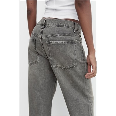 JEANS TRF RELAXED TIRO MEDIO