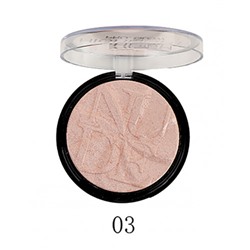 Xайлайтер Farres (Фаррес) Baked Pro Glow 3017-03, светло-розовый
