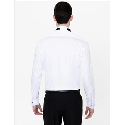 Рубашка для смокинга с белым Slim Fit