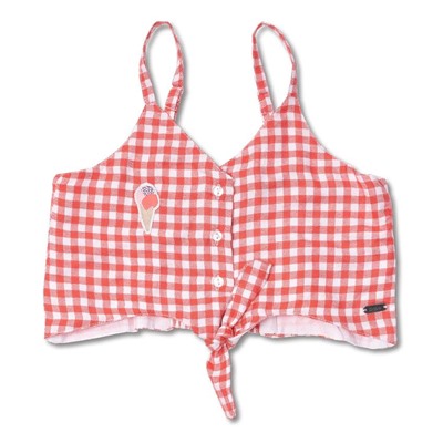 Top Really Sweet - rojo y blanco