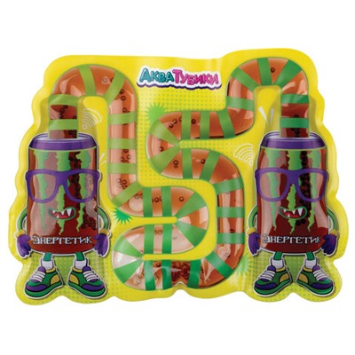 Антистресс-переливайка "АКВАТУБИКИ ФИГУРНЫЕ", АССОРТИ, 12 видов, 1TOY