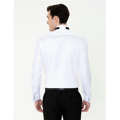 Рубашка для смокинга с белым Slim Fit