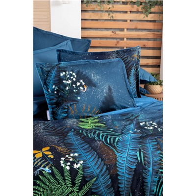 Постельное белье Sarev DEEP BLUE FANCY Поплин 1,5 сп. MAVI/V1