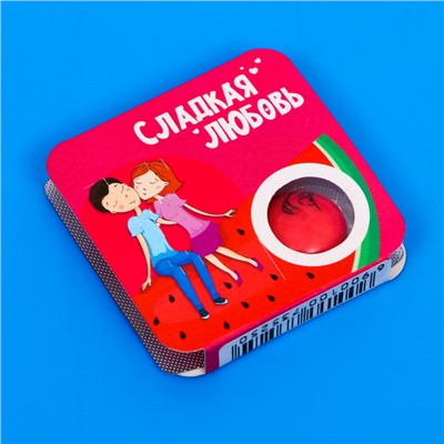 Жевательная резинка «Сладкая любовь» клубника, 14 г