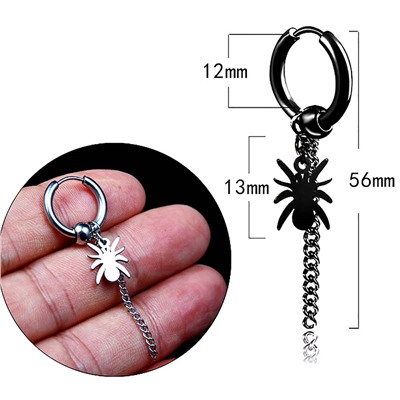 Серьги длинные/Моно серьга арт. 13 2420 (id 261107)