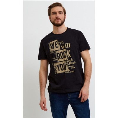 Футболка F211-06-716 black