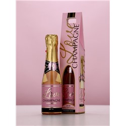 Гель для душа во флаконе шампанское Love Champagne, 250 мл, Новый Год