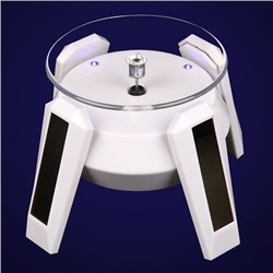 STN011-2 Вращающийся дисплей UFO на солн.батареях с подсветкой 13,5х8,5см белый