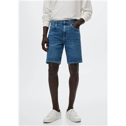 Bermudas vaqueras regular fit -  Hombre | MANGO OUTLET España