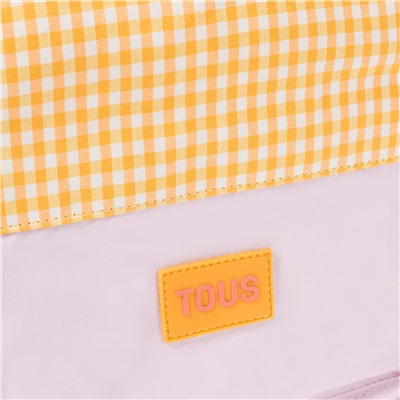 Bolso bandolera Carol Vichy - algodón - amarillo