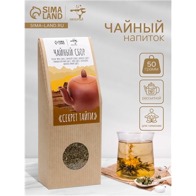 Травяной чай "Джекичай. Секрет тайги" для гармонии, 50 г