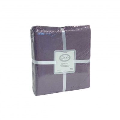Плед KARVEN Super Soft VIGAN 200*220 п/э евро Р 942 лиловый (Акция).