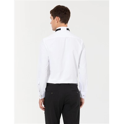 Рубашка для смокинга с белым Slim Fit