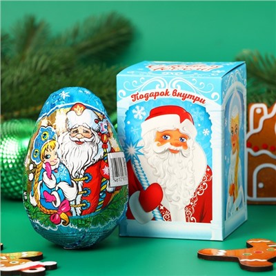 Шоколадная фигурка новогодняя Яйцо "С Новым Годом!", 50 г