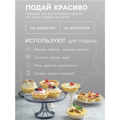Вафельные тарталетки, 192 шт., d55 мм, 384 г