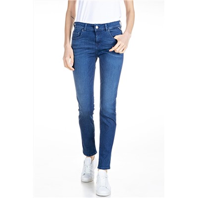 Vaquero slim fit Faaby - Azul