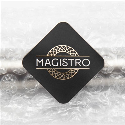 Мадлер - толкушка Magistro «Сталь», 20,5 см