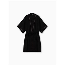 Халат женский KAFTAN Leo black collection, размер 48-50, чёрный
