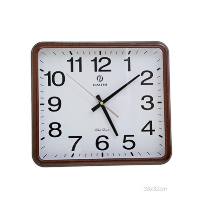 Часы настенные 35x32 см / 147S-1 /уп 20/
